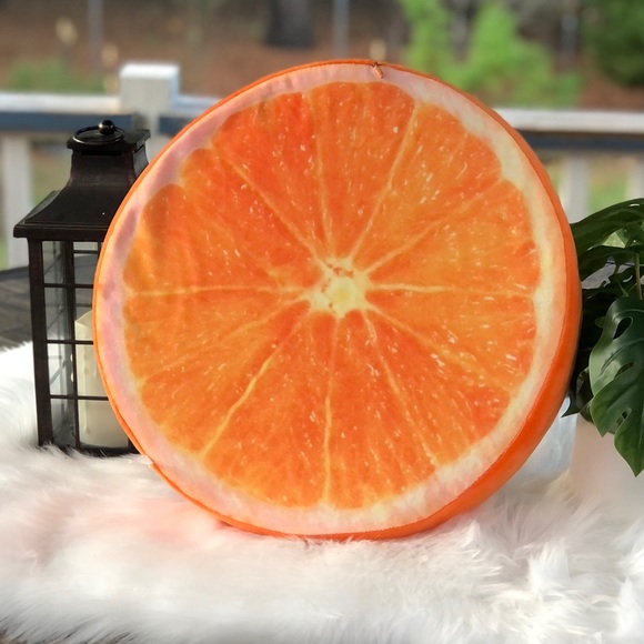 Orange Slice Pillow / Cushion - Picture 6 of 14